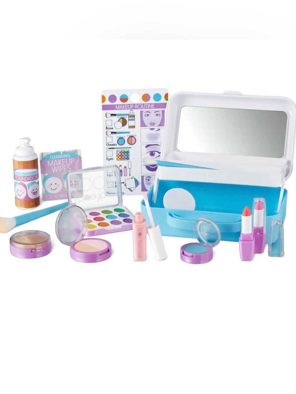 EUC Melissa and Doug Love Your Look Makeup Kit Play Set